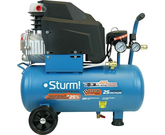 Масляный компрессор Sturm AC93124P – изображение 8