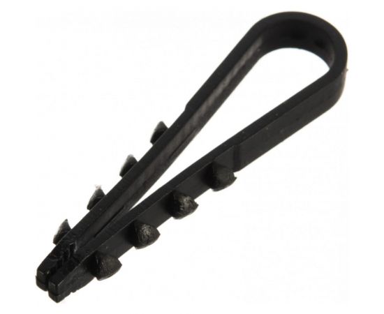Нейлоновый дюбель-хомут PROCONNECT 5-10, черный, 10 шт. 07-4521-9 