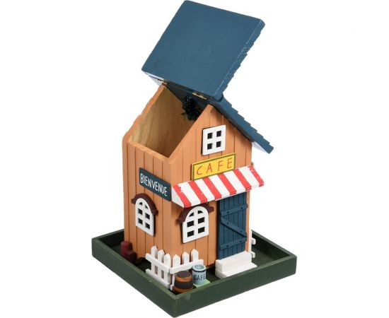 Кормушка для птиц Blumen Haus Кафе 18x18x23 см 65712 – изображение 2