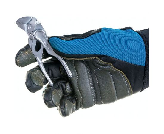 Переставные клещи-ключ Knipex XS, 21 мм (3/4""), 100 мм, Cr-V, серые, KN-8604100 – изображение 4