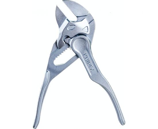 Переставные клещи-ключ Knipex XS, 21 мм (3/4""), 100 мм, Cr-V, серые, KN-8604100 – изображение 5