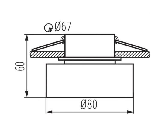 Точечный светильник KANLUX GOVIK DSO-W 29235 – изображение 6