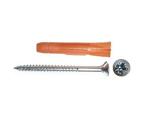 Дюбель универсальный с шурупом 3 шт. (12х71 мм) Зубр 4-301196-12-071 