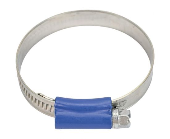 Червячный хомут KORUDA 44-56/9.7 мм, W1, син. замок KR-H54642 