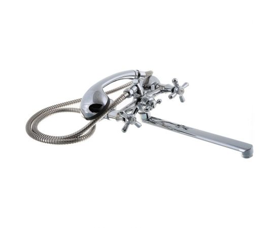 Смеситель для ванны ROEGEN 1/2"" м/к, плоский излив RP120B – изображение 2