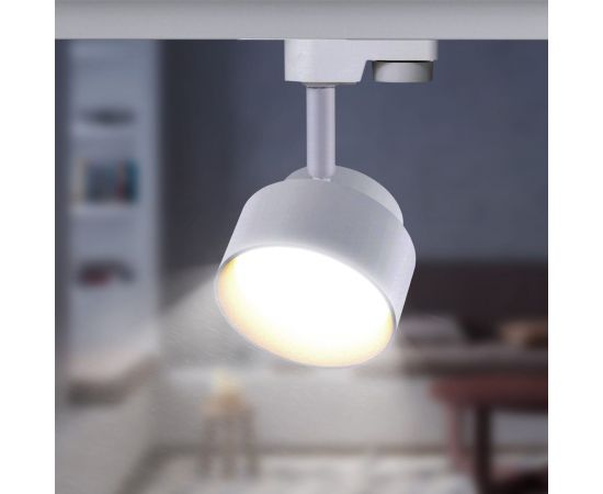 Трековый светильник ЭРА TR16 GX53 WH под лампу Gx53, алюминий, цвет белый, 40/320 Б0048547 – изображение 2