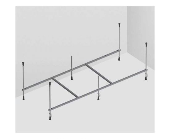 Каркас AM.PM X-Joy в комплекте с монтажным набором 170х70 см, W88A-170-070W-R – изображение 2