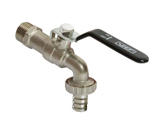 Кран водоразборный шаровой VRT 3/4 рукоятка, с носиком 522218 – изображение 3