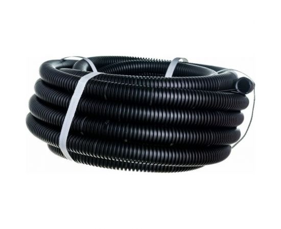 Гофрированная труба Промрукав ПВХ легкая 350 Н черная с/з д32 25м PR01.0088 – изображение 3