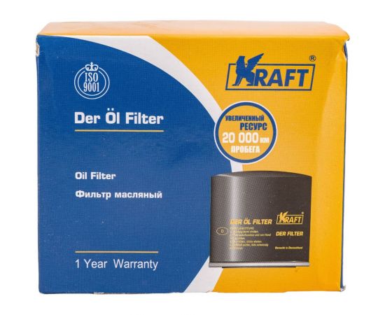 Фильтр масляный ВАЗ 2105-099 KRAFT KT 964026 – изображение 3