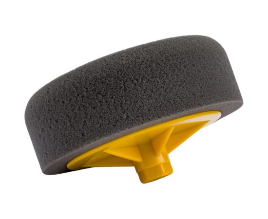 Полировальник поролоновый CLASSIC 150х50 мм, М14, мягкий, черный BlackFox 12390 – изображение 3