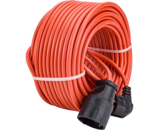 Силовой удлинитель-шнур Glanzen штепсельное гнездо ПВС 3x1,5 30 м арт. ES-30-005 00-00006711 – изображение 3