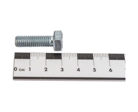 Болт Невский Крепеж DIN 933, с шестигранной головкой, оцинк., М8x25 12 шт. 802733 – изображение 4