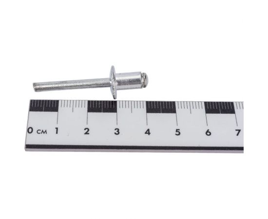 Вытяжная заклепка МЕТАЛЛСЕРВИС DIN 7337, алюминий / сталь, 6,4x10, 100 шт. 1238468 – изображение 4