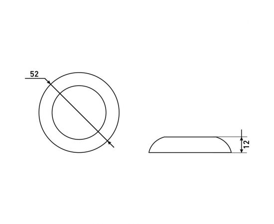 Сантехническая завертка к ручкам Аллюр CP3122 хром 11197 – изображение 4