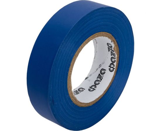 Изолента ФАZА ПВХ 19 мм х 25 м, синяя (спайка по 5 шт.) 5038264 – изображение 4