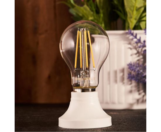 Филаментная диммируемая лампа REXANT Груша A60 9.5 Вт 1140 Лм 2700K E27 604-074 – изображение 5