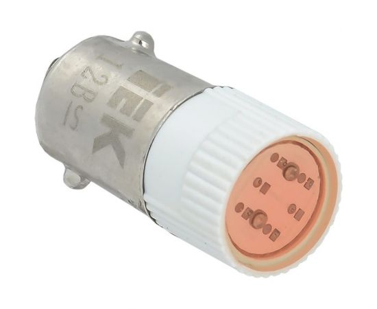 Сменная лампа IEK красная, матрица/12В, ИЭК BMS10-012-K04 