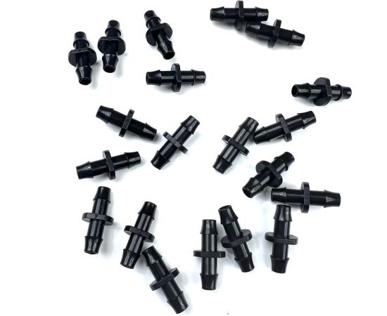 Двойной адаптер для микротрубки 4 мм Профитт 20 шт. 2229699 