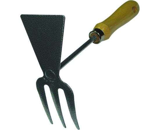 Садовая мотыжка, прямое лезвие, 3 зубца, 250 мм ФАРИНА 93106 тов-095473 