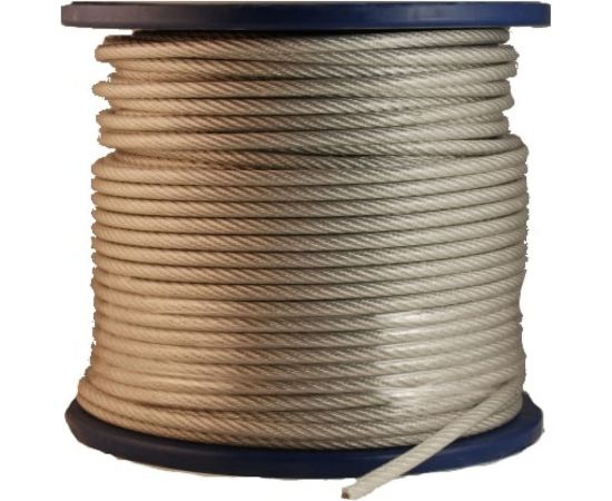 Трос в оплетке Метизный двор 3/4 мм DIN 3055, 200 м 4690441030429 