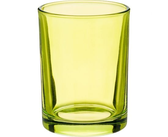Стакан для зубных щеток Moroshka Bright Colors 8x8х10,5 см., цвет зеленый 917-312-01 
