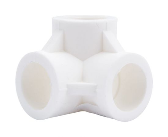 Двухплоскостной тройник RTP PPR 20 белый 28079 – изображение 2