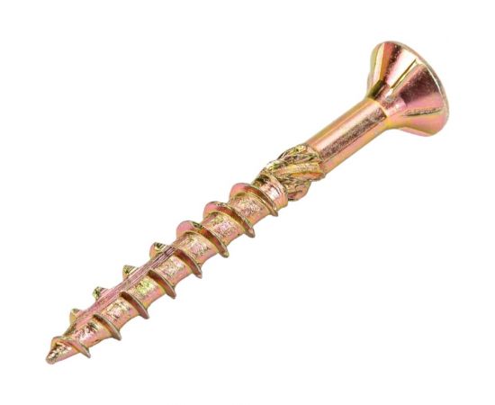 Саморез для дерева с фрезой INFIX потайн. 4.5х40 ЦЖ, TX 25 500 шт. 66092 – изображение 3