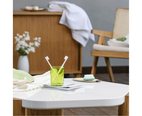 Стакан для зубных щеток Moroshka Bright Colors 8x8х10,5 см., цвет зеленый 917-312-01 – изображение 3