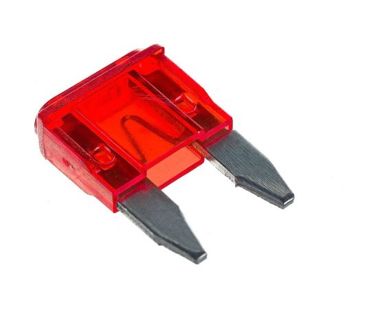 Предохранитель Nord-Yada MINI 10 A, 10.9x3.9 мм, h16.3 W269, 2 шт в упаковке 901842 – изображение 3