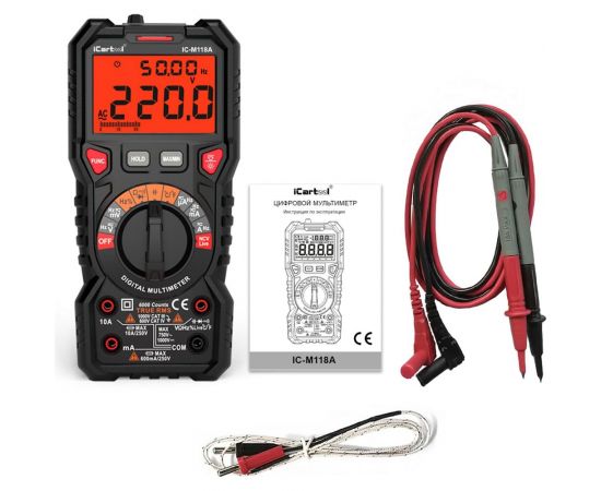 Цифровой мультиметр iCartool IC-M118A – изображение 6