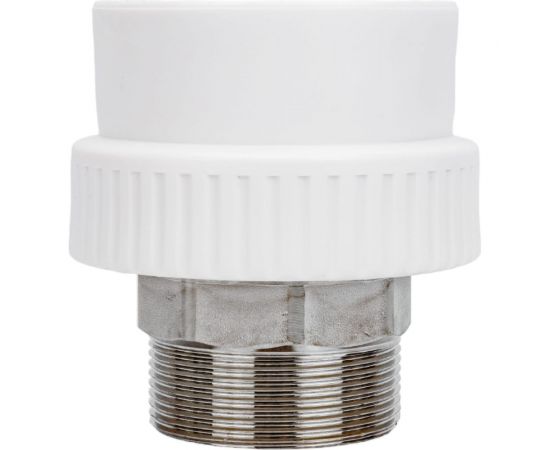 Муфта RTP PN25 комбинированная, наружная резьба, D63х2 мм под ключ 10670 