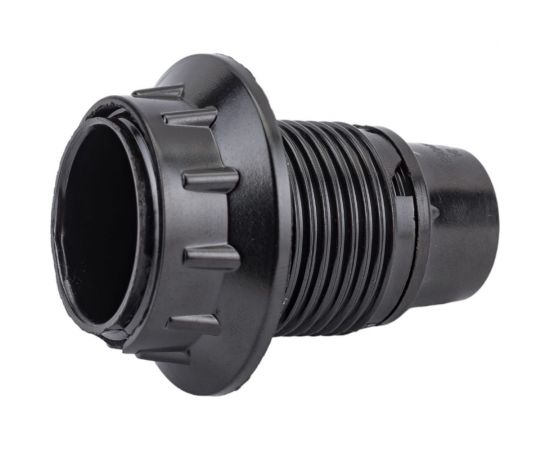 Патрон General Lighting Systems GLH-E14-CAR-H-B-R карболитовый, Е14 подвесной с кольцом черный 474000 