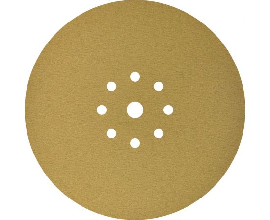 Шлифовальный круг на липучке Giraffe GOLD 100 шт, 225 мм, 9 отв., Р180 ABRAFORM AF100-GG-180 