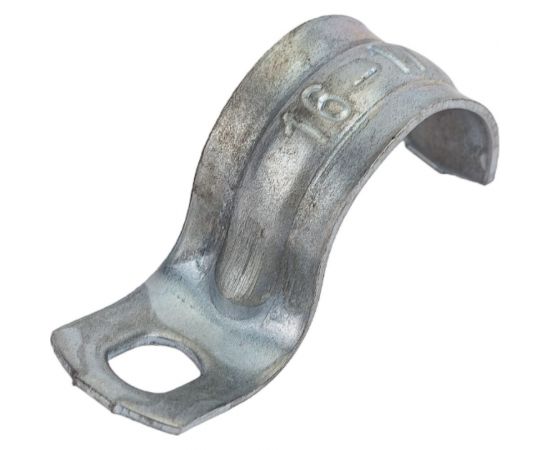 Металлическая однолапковая скоба СВК СМО 16-17 мм SVK-SMO1617 