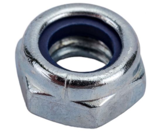 Гайка со стопорным кольцом МЕТАЛЛСЕРВИС M6, DIN 985, оцинк., 100 шт. 1239409 