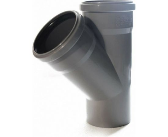 Тройник двухраструбный (67°) HTEA 50х40 Ostendorf 112310 