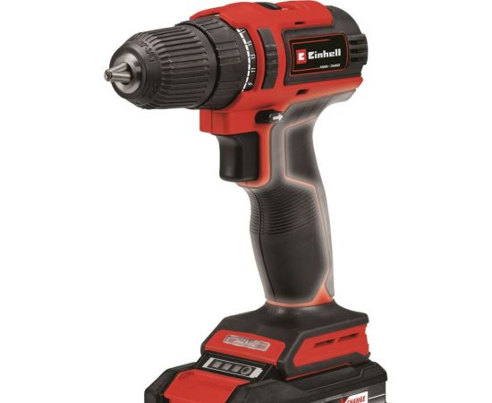 Аккумуляторная дрель Einhell pxc te-cd 18/40 li bl, 18в, 40нм, патрон 10мм, 2x2,0 aч, кейс 4513995 – изображение 2