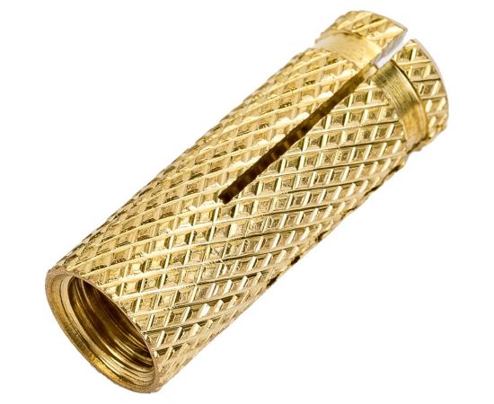 Забиваемый анкер VIPкрепеж цанга М8, латунь 2 шт 29362 VIP – изображение 2