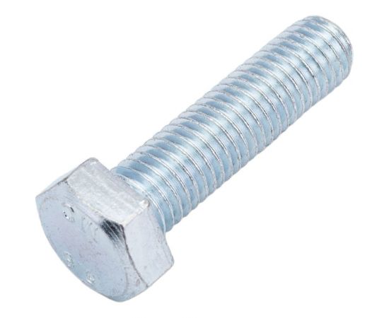 Болт МЕТАЛЛСЕРВИС М12x30, DIN 933, с полной резьбой, оцинк., 10 шт. 1239327 – изображение 2