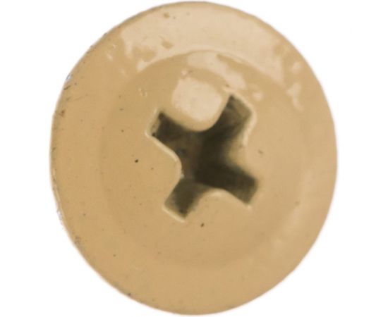 Прессшайба Качественный КРЕПЕЖ 4.2х16 мм, слоновая кость RAL 1014, сверло, 250 шт 0301113 КЧ – изображение 2