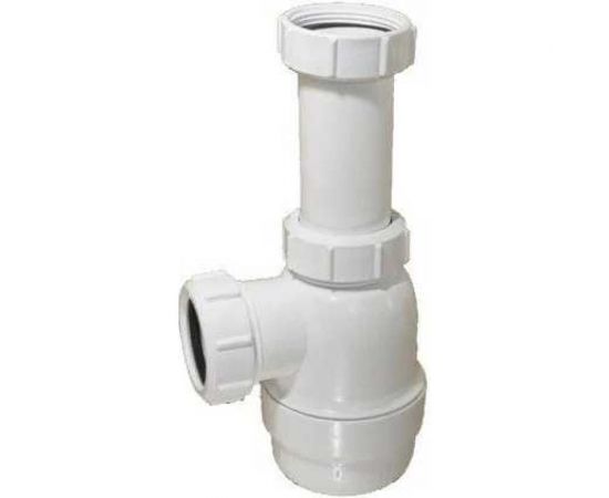 Бутылочный сифон McAlpine 1 1/2""х40 мм, без выпуска, выход компрессионный D=40 мм MRSK2-NW – изображение 2