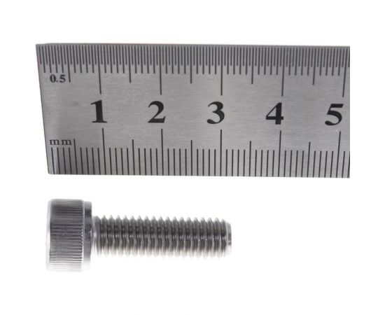 Винт ЦКИ DIN912 М8х25 нерж. A2 100 шт 58811 – изображение 3