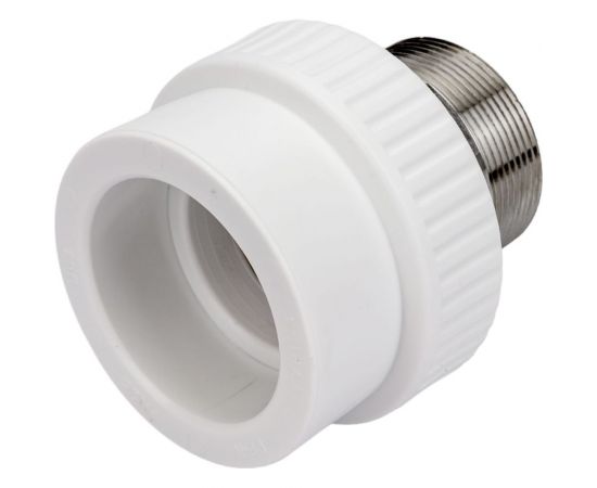 Муфта RTP PN25 комбинированная, наружная резьба, D63х2 мм под ключ 10670 – изображение 3