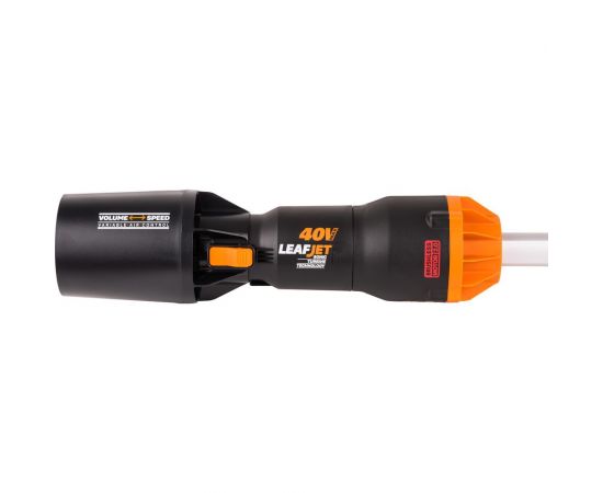 Аккумуляторная воздуходувка WORX бесщеточная, 40В, без АКБ и ЗУ WG585E.9 – изображение 3