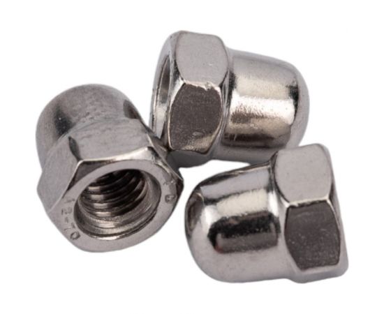 Колпачковая гайка ЕВРОПАРТНЕР DIN 1587, m6, нержав. сталь, 10 шт. G2 0492 1 – изображение 3