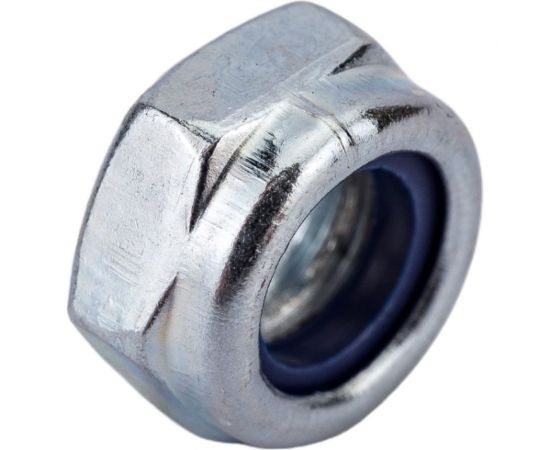 Гайка со стопорным кольцом МЕТАЛЛСЕРВИС M6, DIN 985, оцинк., 100 шт. 1239409 – изображение 4