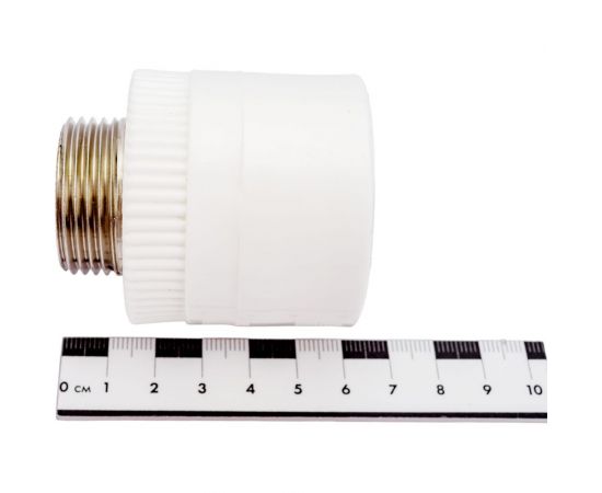 Комбинированная муфта ПОЛИТЭК с наружной резьбой 40 1 20414 – изображение 4