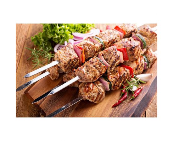 Набор больших шампуров (6 шт) FORESTER RZ-600SB – изображение 5