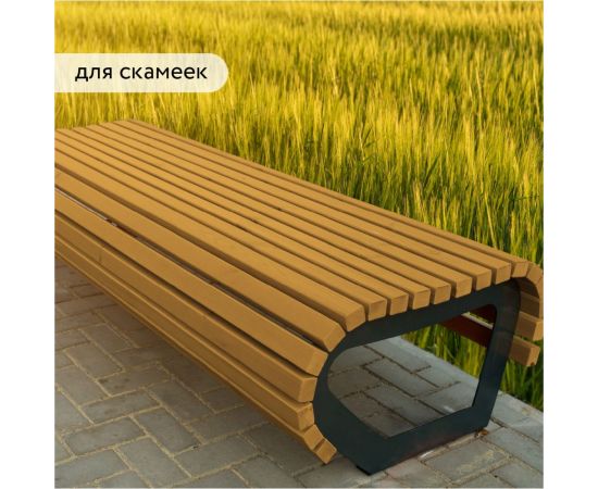 Водоотталкивающая пропитка Elcon Bio Lasure для защиты дерева до 15 лет, антисептик (каштан; 0.9 л) 00-00461940 – изображение 9